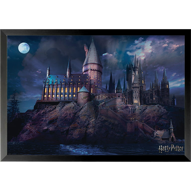 FRAMED Harry Potter Hogwarts 36x24 Movie Art Print Poster