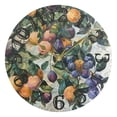 thumbnail image 5 of Fruit Leaves Print Wall Clock 10 inch Non-Ticking Easy to Read Decorative Clocks for Home Bedroom Living Room, 5 of 8