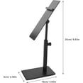 thumbnail image 3 of HUGFEGWE 1 Pack Stainless Steel Shoe Display Stand, Adjustable Height Shoe Display Rack Holder Shoe Display Prop Rack Metal Shoe Display Shelf for Heel Shoe Riser Men Leather Shoe UA824-12462, 3 of 9