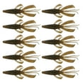 thumbnail image 2 of LJNYFDC Artificial Baits Fishing Baits 10Pcs Bright Color Highly Simulated Design Soft Texture High Toughness Colorful Soft Lures Bionic Baits, 2 of 7