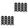 thumbnail image 4 of Justharion 20 Pieces Sewing Shoulder Pads for Enhancing Shirt Comfort Black S 2Set, 4 of 6