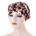 thumbnail image 2 of SPRING PARK Turbans for Women Hair Turban Leopard Print Head Wraps for Women Comfortable Fashionable for Everyday Wear, 2 of 3