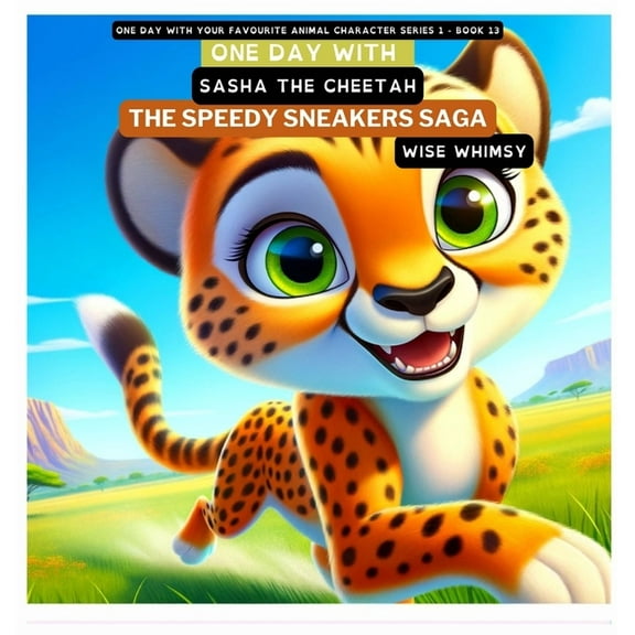 One Day with Your Favourite Animal Chara One Day with Sasha the Cheetah: The Speedy Sneakers Saga, Book 13, (Hardcover)