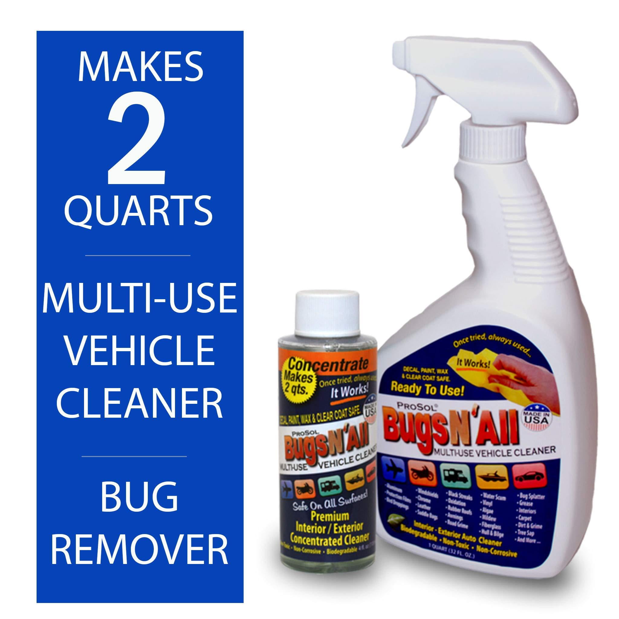 Bugs N All Best All Purpose Interior & Exterior Vehicle Cleaner & Bug