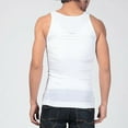 thumbnail image 2 of Men´s Slimming Body Shaper Waist Trainer Vest Gym Tops Belly Compression T-Shirt, 2 of 4