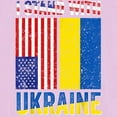 thumbnail image 3 of CafePress - I Stand With Ukraine Support Ukrainian Ame T Shirt - Women's Nightshirt, 3 of 4