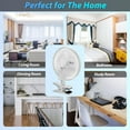thumbnail image 3 of Comfort Zone 6" Portable Clip on Fan with Fully Adjustable Tilt, Black, 3 of 9