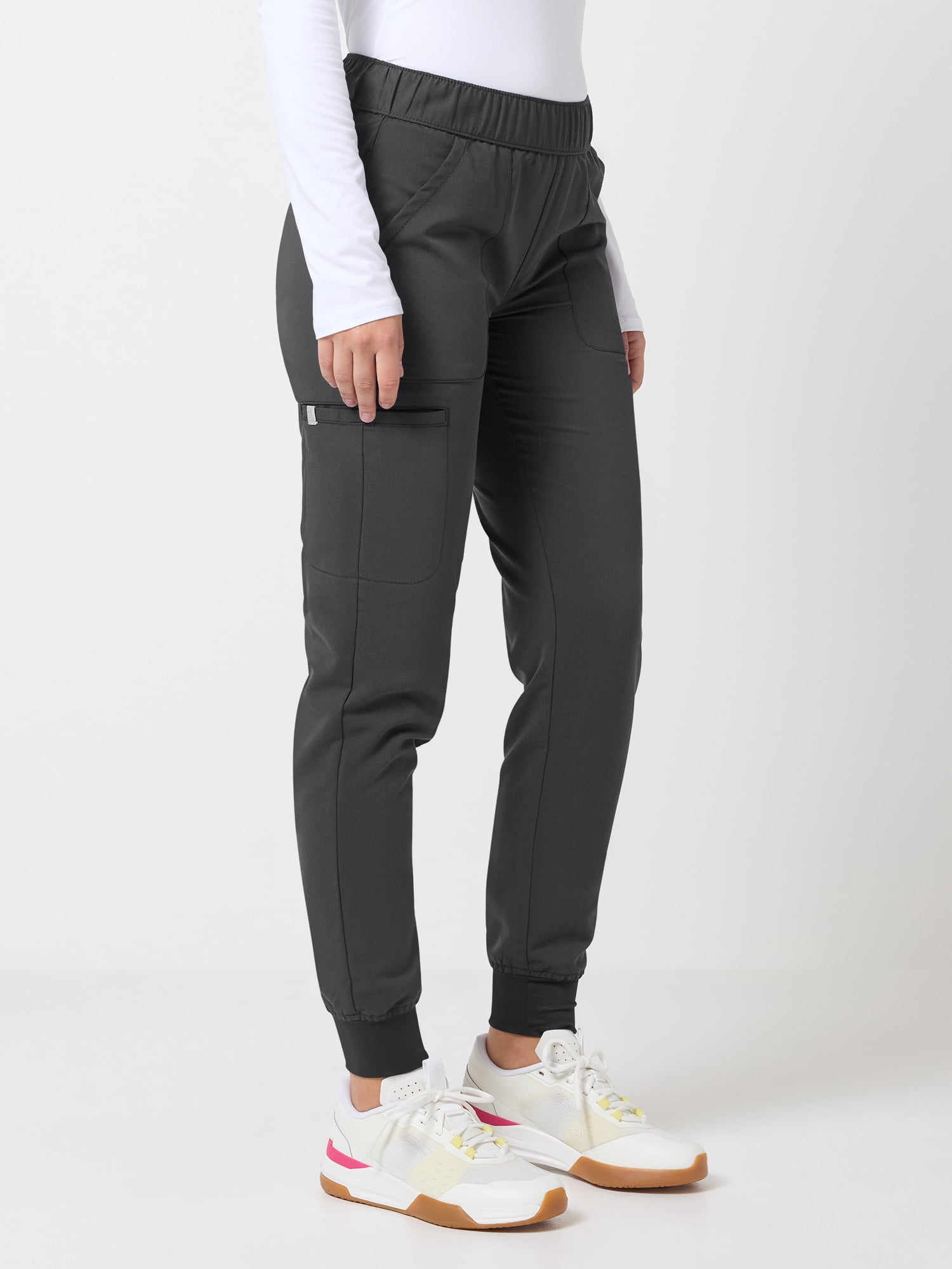 Scrubstar Ultimate Women’s Antimicrobial Cargo Jogger Scrub Pant, Sizes XS–3XL