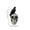B, variant on LNOGEUPG Halloween Poker Pattern Skull with Raven Resin Statue, Hand Painted Gothic Playing Card Skull Black Crow Figurine for Desktop Shelf Spooky Halloween Home Decor
