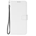 thumbnail image 2 of SaniMore for Oneplus 12R PU Leather Case, Magnetic Closure Flip Wallet Cover with Wrist Strap Card Slot & Adjustable Kickstand All-Inclusive Protective Wallet Shell, White, 2 of 8