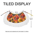 thumbnail image 5 of Peace Sign Stunning Chiffon Women's Summer Beach Dresses with Polyester Straps, 5 of 6