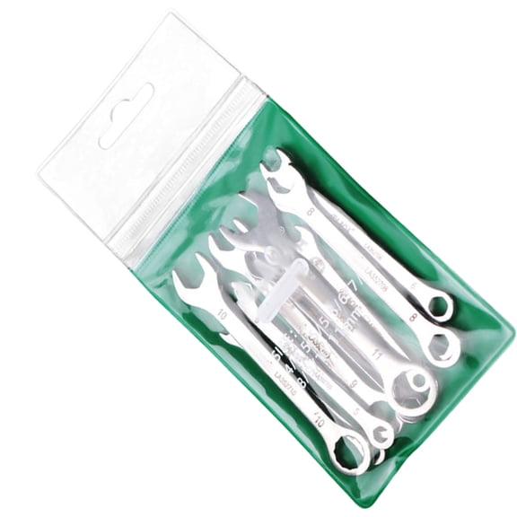 8/10 Piece Thin Wrench Set Double Open Ended Small Spanner Repair Tools for Easy Storage and Multifunction Repair Needs