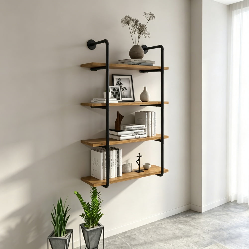 Wall Mounted Bookshelf