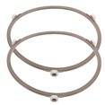 thumbnail image 4 of Microwave Tray Stand Microwave Turntable Rings Rotation Support Microwave Oven Tray Support Racks Plastic 7.47.40.6in 2Set_c*, 4 of 5