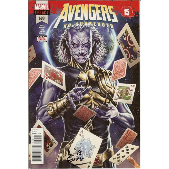 *SIGNED* Avengers No Surrender #689 NM Al Ewing