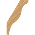 thumbnail image 3 of 5 1/2"W x 20"D x 32"H Funston Smooth Knee Brace, Western Red Cedar, 3 of 4