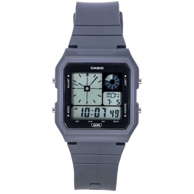 Casio POP Digital Grey Resin Strap Quartz LF-20W-8A2 Unisex Watch