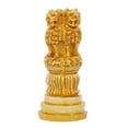 thumbnail image 3 of IBA Indianbeautifulart Ashok Pillar National Emblem Resin Statue Decorative Ashoka Stambh’s Idol Indian Memento Mini Showpiece Table Décor-GC, 3 of 6