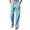 Light Blue, variant on Mens Cotton Linen Pants Loose Straight Pants Elastic Waist Drawstring Pants Stylish Gym Trousers with Pockets,White M