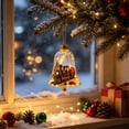 thumbnail image 3 of Mivyn Glowing Christmas Story Ornament, 4"Light-Up Mini Holiday Scene with Warm LED Light, Festive Keepsake Gift for Home Christmas Party Decoration,1PCS,Bell Shape, 3 of 6