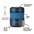 thumbnail image 5 of BUILT 10 oz Double-Wall Vacuum Insulated Food Jar, Blue, 5 of 9