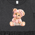 thumbnail image 4 of Inktastic Teddy Bear Cute Girls Toddler Dress, 4 of 5