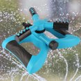thumbnail image 4 of Aspersor de jardín Aspersores de riego automático de césped giratorio de 360 ​​​​grados (Azul), 4 of 7