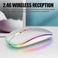 thumbnail image 4 of K-snake Bm110 Souris Sans Fil Bluetooth Effet Éclairage Rgb, 4 of 5
