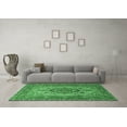 thumbnail image 3 of Ahgly Company Indoor Rectangle Medallion Emerald Green Traditional Area Rugs, 4' x 6', 3 of 4