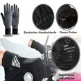 thumbnail image 4 of Guantes de invierno, pantalla táctil para correr, conducción térmica, cálidos, para deportes al aire libre, guantes para la cabeza para hombres y mujeres Zhivalor OTTO-LQ-0078, 4 of 6