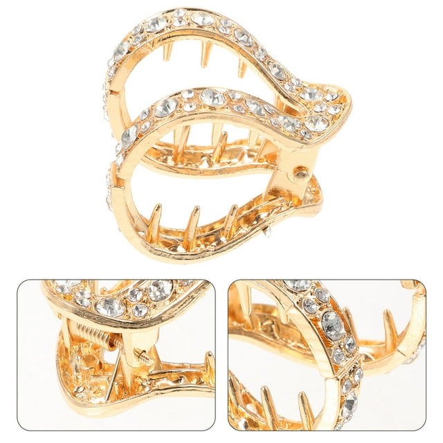 FOMIYES Accesorio Para Metálico Dorado Con Para Coleteros Y Recogidos