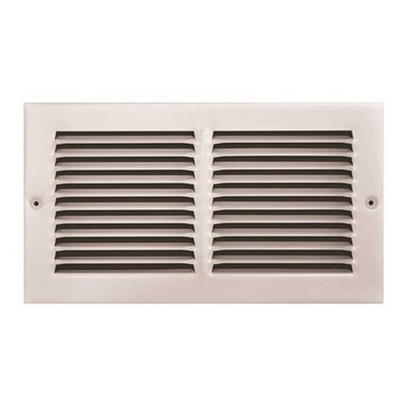 TruAire 170 12X06 12 in. x 6 in. White Stamped Return Air Grille