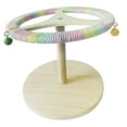 thumbnail image 4 of Milaget Bird Perches Play Gym Stand Parrot Perch Stand for Conures Parakeets Finches D, 4 of 9