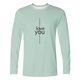 thumbnail image 4 of Ceisia Men Casual Fashion Printing Pullover T-Shirt Long Gift Sleeve Round-Neck Valentine's Day Tops, 4 of 5