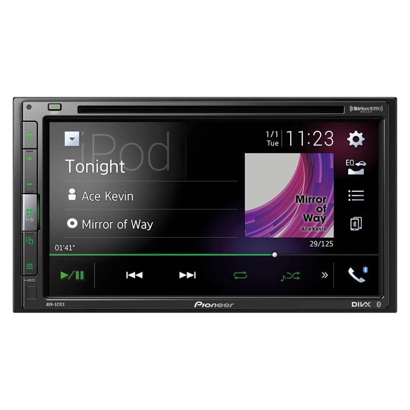 Pioneer AVH521EX Multimedia DVD Receiver with 6.8” WVGA Display