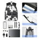thumbnail image 4 of Disketp Black And White Sheeps Mochila Ligera Clásica con Múltiples Bolsillos, Mochila Casual para Hombre y Mujer, Ideal para Escuela, Trabajo y Viajes, 4 of 6