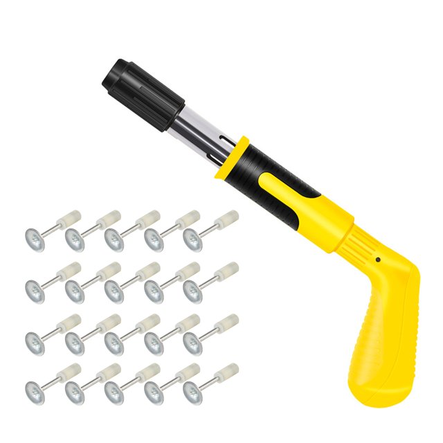 Kit de herramientas de fijación de pared de clavos con manual portátil de 20 clavos