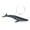 B, variant on YIFAEUX Mini Shark Simulated Floating Whales Aquarium Ornaments Realistic Floating Cartoon Figurines Odorless Fish Tank Decoration Vibrant Colors Miniature