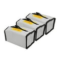 thumbnail image 1 of Lipo Safe Pack, PVC Fiber Fácil de Transportar Resistencia Al Desgaste Batería Bolsas de seguridad Lipo Con Correa para la Mano para Protección, 1 of 7