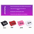 thumbnail image 2 of FRISKY Authentic Gel Boxing Hand Protection Wraps - Men's Durable Bandage-Style Hand Pads for Boxing, Martial Arts & Outdoor Sports - Superior Injury Prevention, Secure Fit, Black (1 Pair), 2 of 6