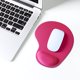 thumbnail image 4 of Uuiauoio Office Mousepad with Gel Wrist Support - Ergonomic Gaming Desktop Mouse Pad Wrist Rest - Design Gamepad Mat Rubber Base for Laptop Computer -Silicone Non-Slip Special-Textured Surface, 4 of 6