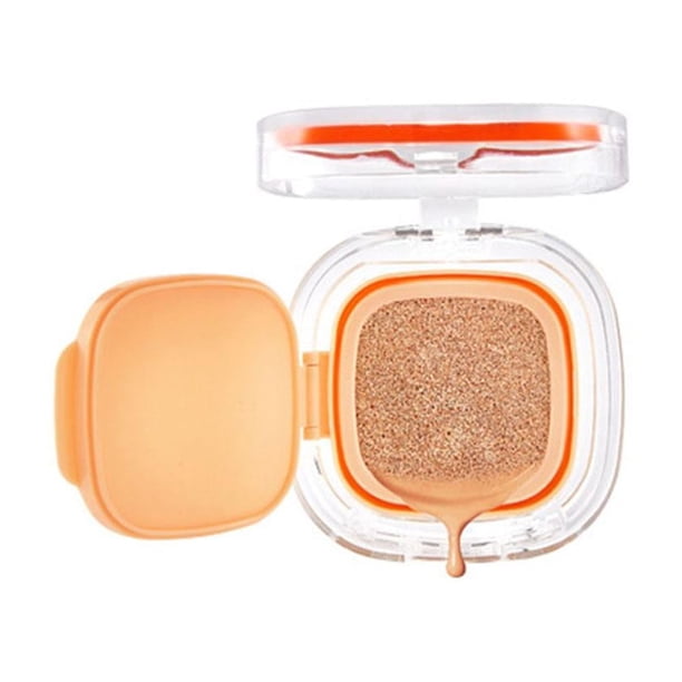 TQEHS Crema correctora Quintuple Vitamin C a prueba de agua y sudor Base de maquillaje A3S1