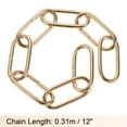 thumbnail image 2 of Cadena de lámpara Colgante Unique Bargains Accesorio Colgante Oscuro Dorado 1 juego, 2 of 5