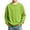 21#Green, variant on Boys Long Sleeve Sweatshirt Crewneck Fleece Pullover Solid Tops Fall Clothes
