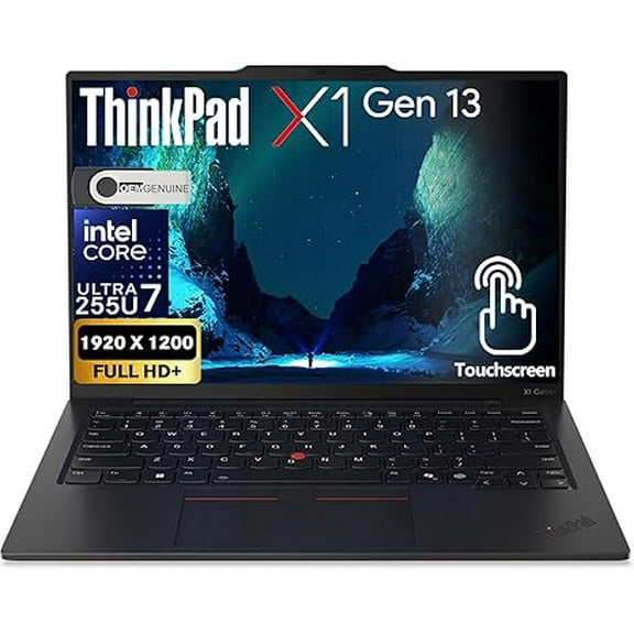 Newest Lenovo Thinkpad Laptop, 14" FHD  Touchscreen, Intel Ultra 7 255U, 32GB LPDDR5, 1TB SSD, Wi-Fi 6E, Backlit Keyboard,Fingerprint,Windows 11 Pro