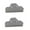 Gray, variant on COM1950s Reusable Food Storage Clips,4X2 Inch Plastic Sealing Clips for Snack Bags,Kitchen Organizing Tools with Strong Grip,Refrigerator Safe Bag Sealer,2 Pack
