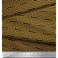 thumbnail image 2 of Soimoi polyester Crepe Fabric Square & Spiral Geometric Print Fabric by Yard 42 Inch Wide, 2 of 3