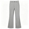 thumbnail image 3 of School Uniform for Girls Pants Kids Dress Pants with Pockets Straight Pants Red School Pants for Girls Back To School Clothes for TeenGirls Preppy Clothes 11-12 Years Girls Clothes, 3 of 5