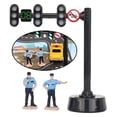 thumbnail image 5 of JWQFBC Mini Crosswalk Road Sign Electric Traffic Light w/ Sound & Light Party Motor Vehicles Light, 5 of 8