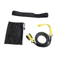 thumbnail image 2 of koolsoo Swim Resistance Belt Equipment Adjustable Portable Swim Bungee Training Belt Small Pull 4m Yellow, 2 of 9